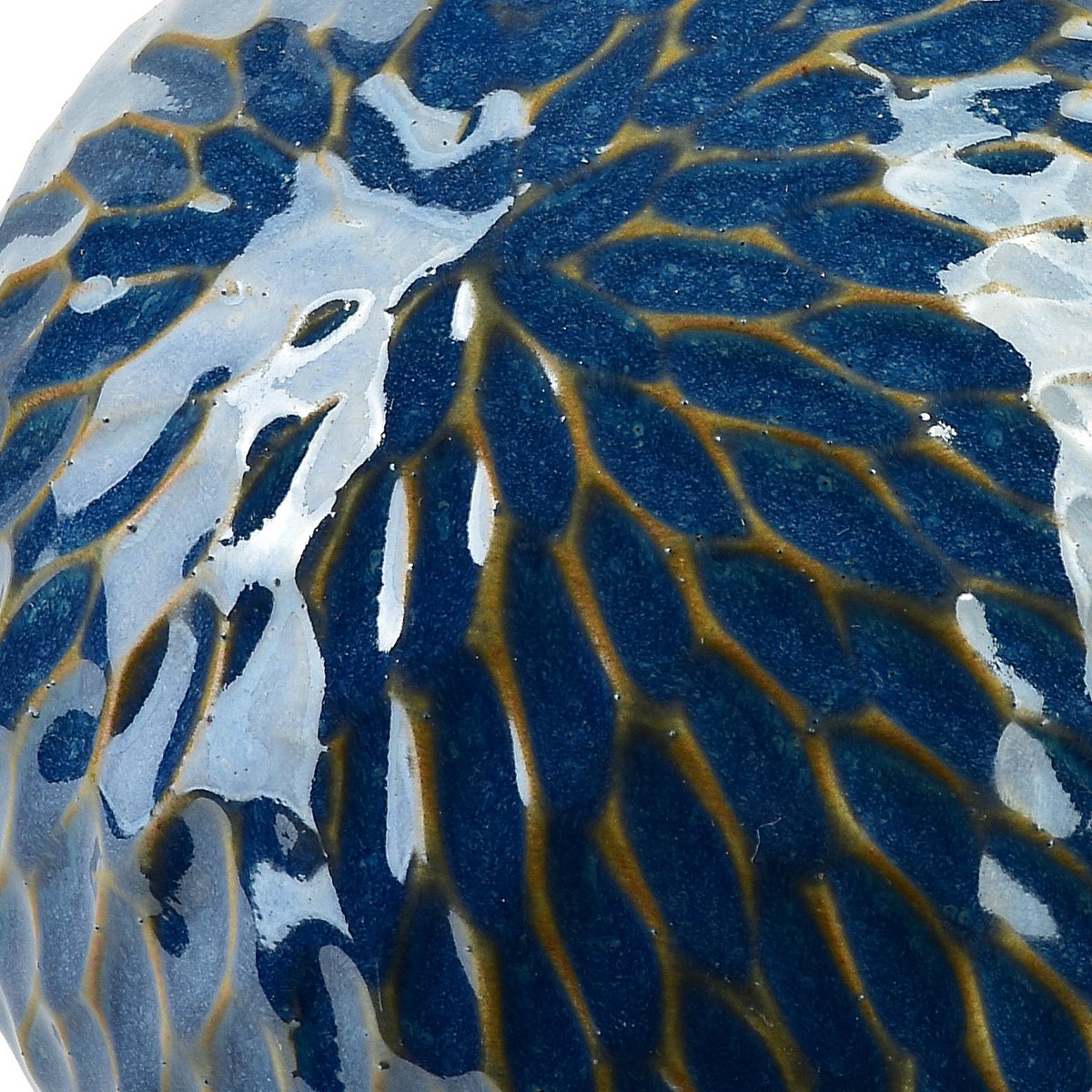 Boule décorative bleue - Taille M
