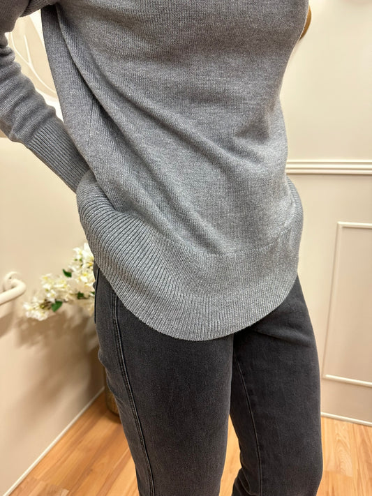 Pull Nonina gris