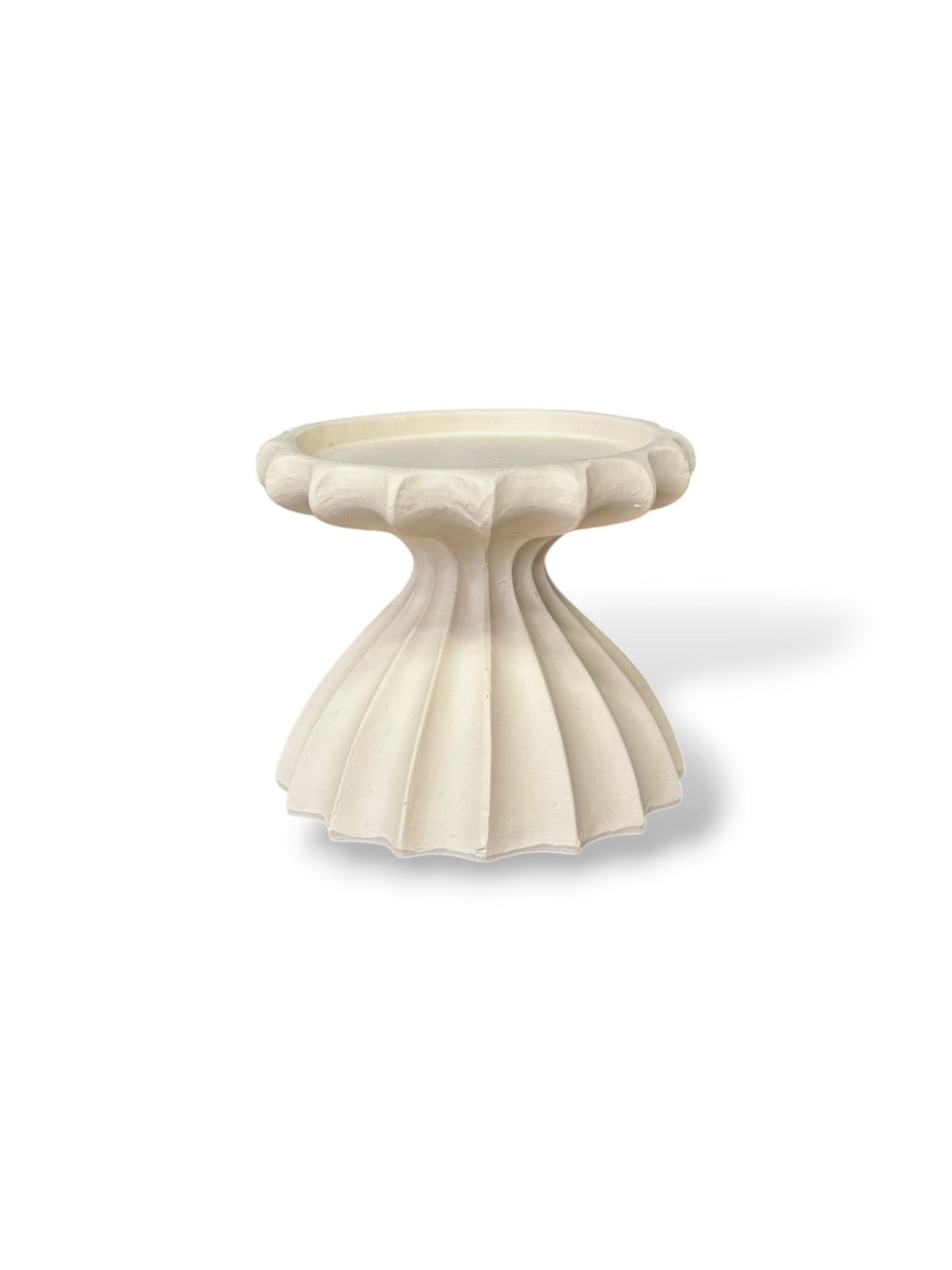 Bougeoir crème Sidoni - Taille S