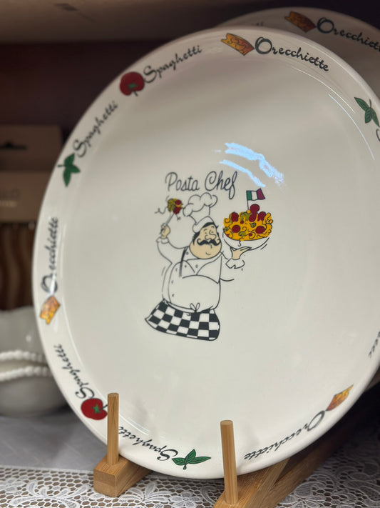 Assiette "pasta chef" - 30 cm