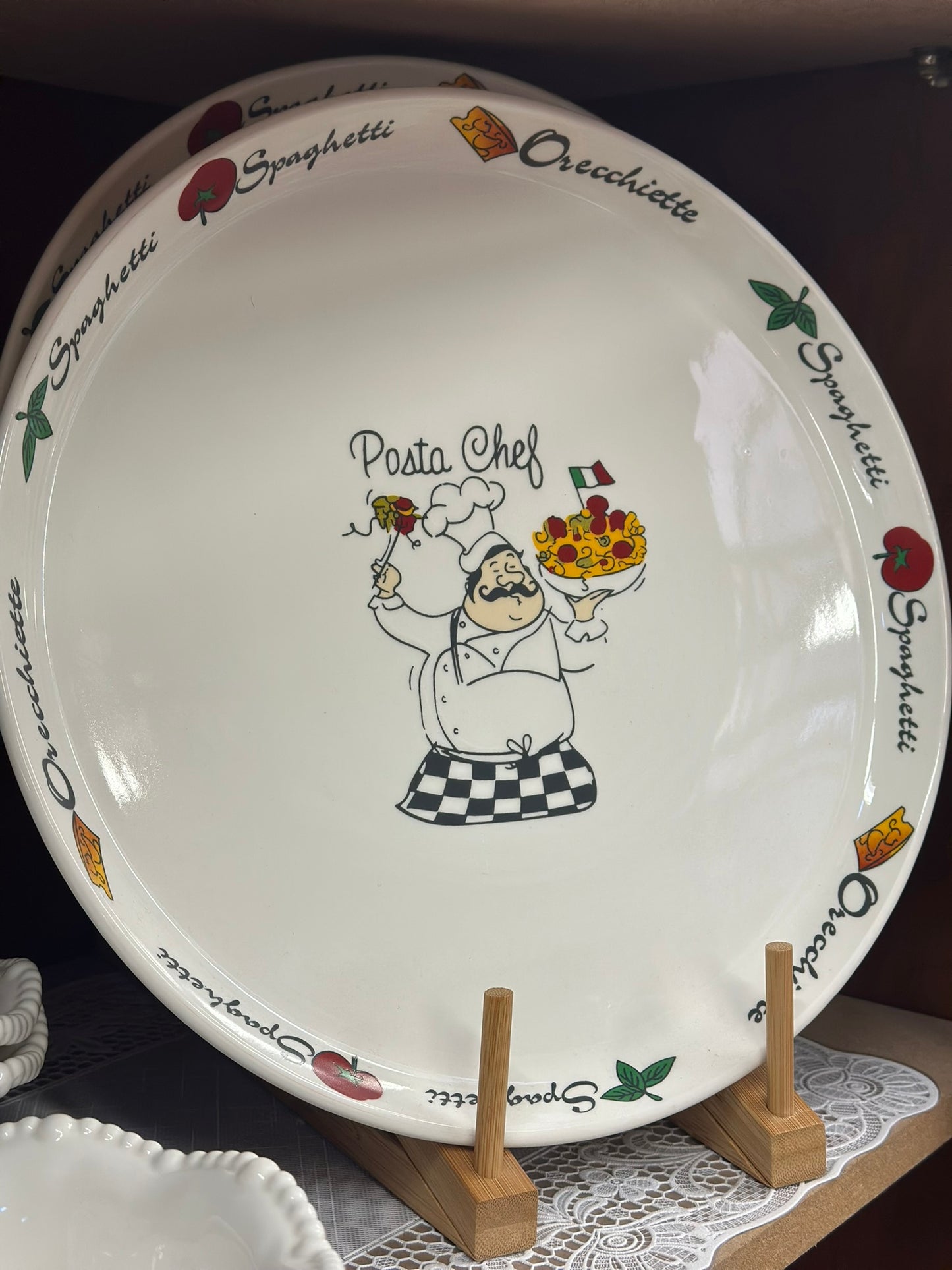 Assiette "pasta chef" - 30 cm