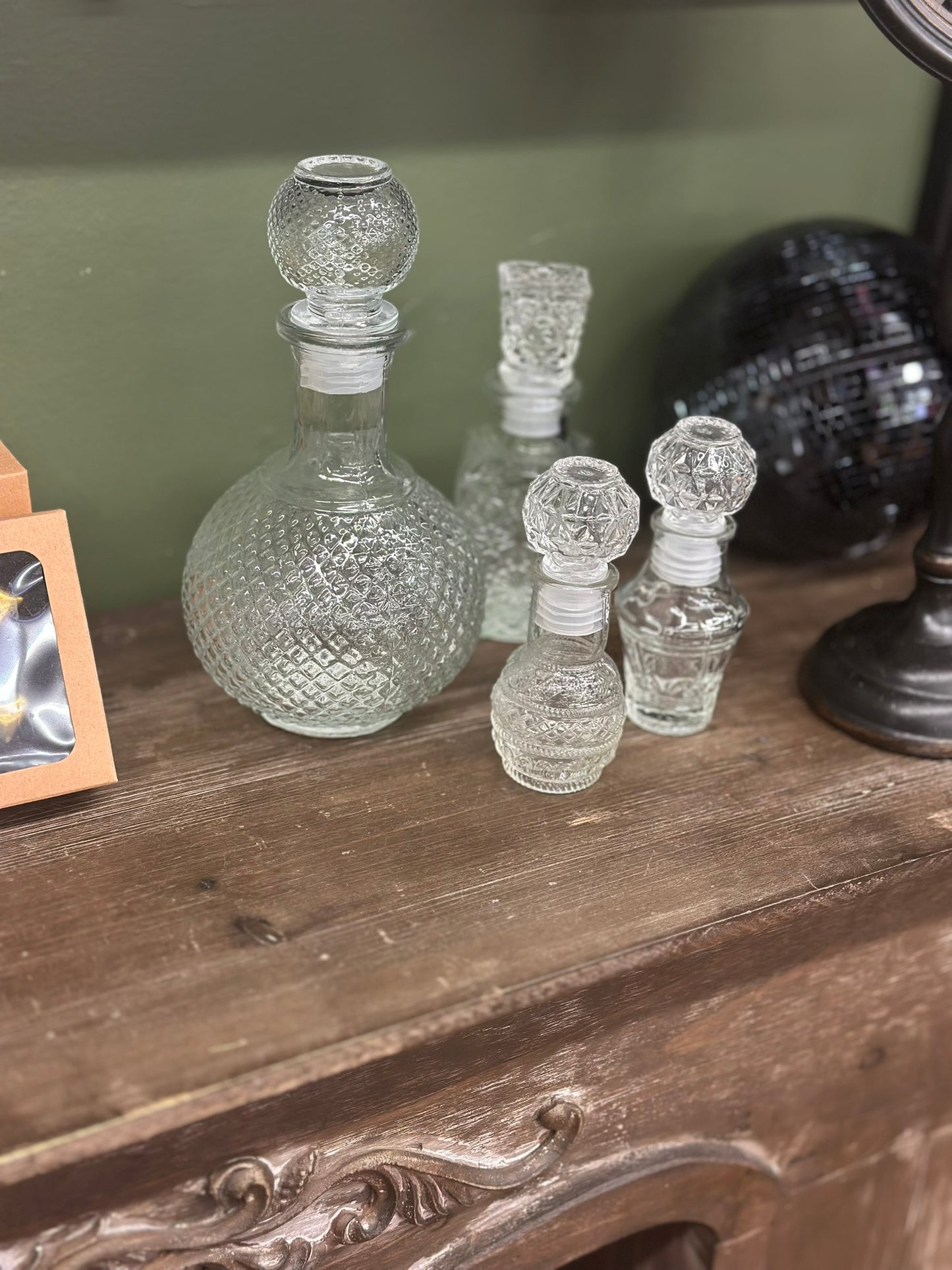 Petite fiole décorative