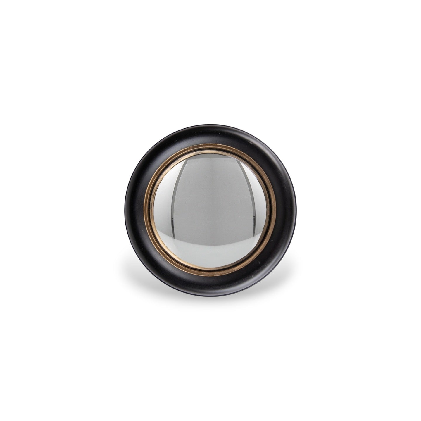 Miroir convexe noir 14 cm