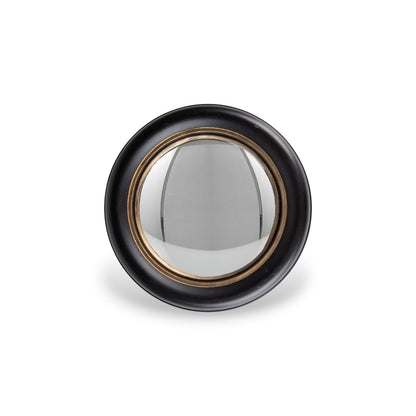 Miroir convexe noir 18 cm