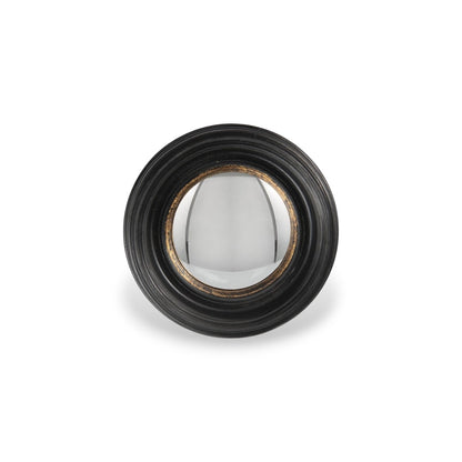 Miroir convexe mini noir/doré 16 cm