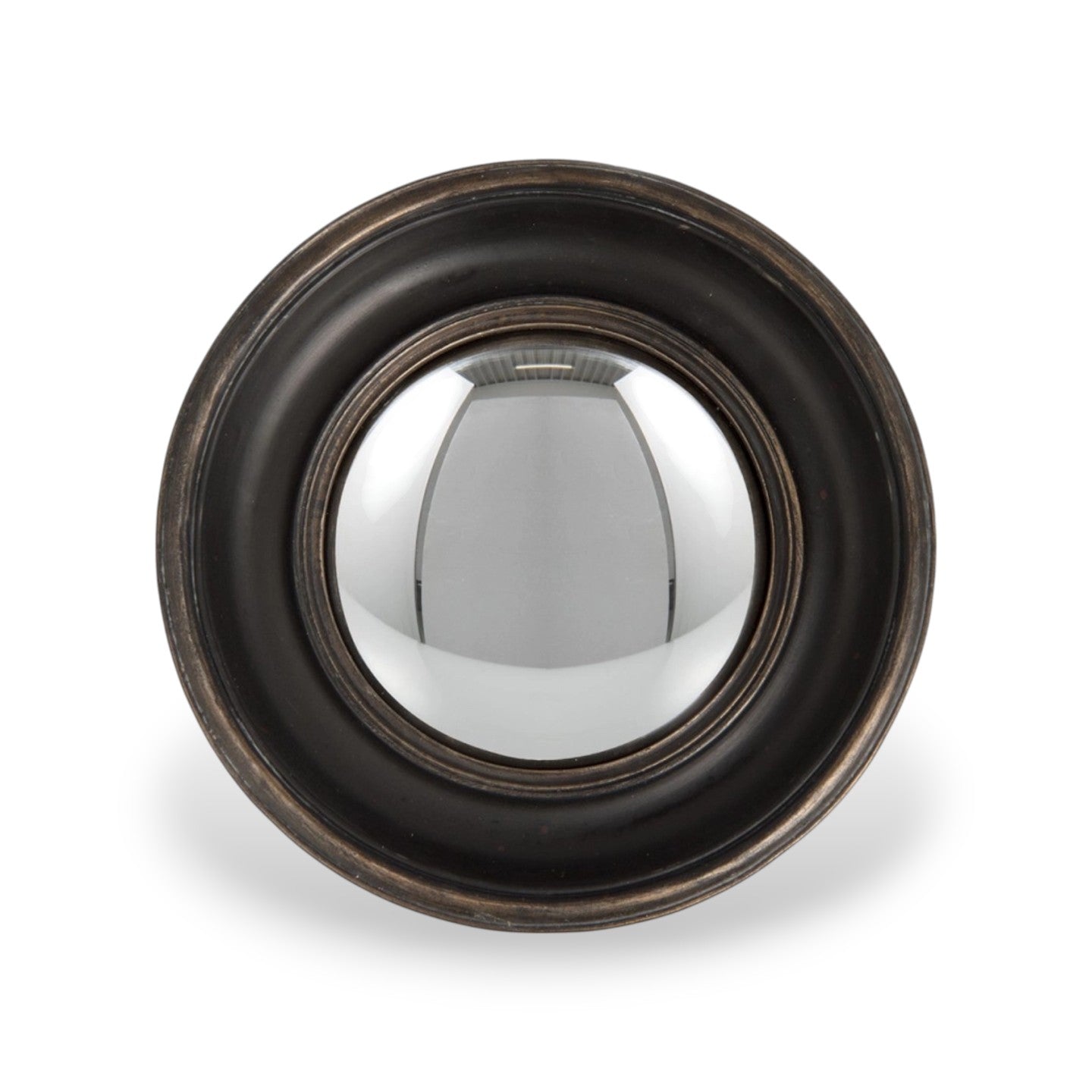 Miroir convexe noir rouille 23 cm