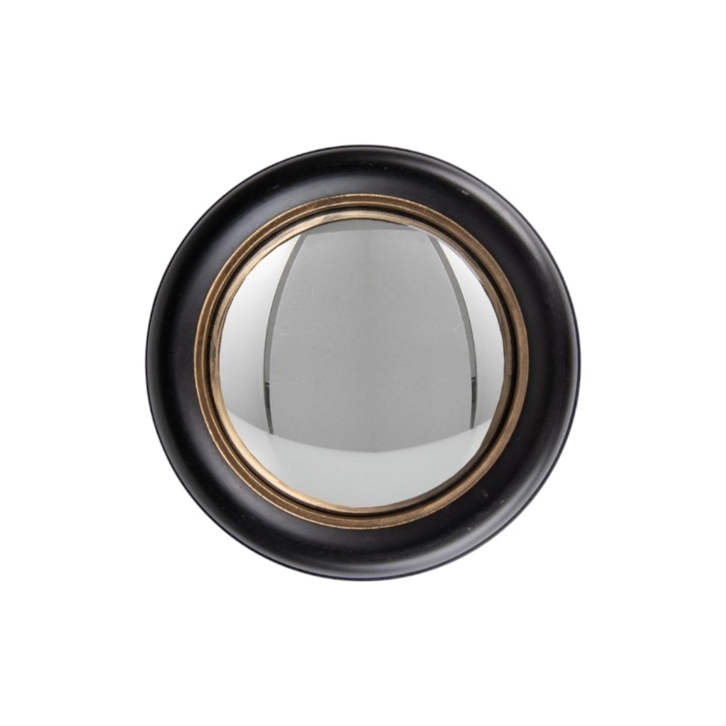 Miroir convexe noir 23 cm