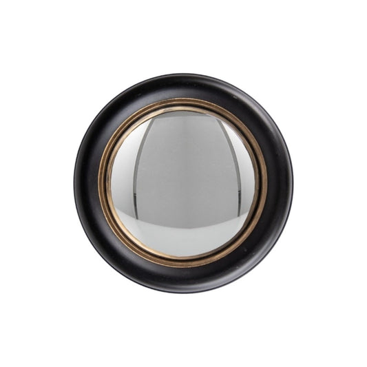 Miroir convexe noir 23 cm