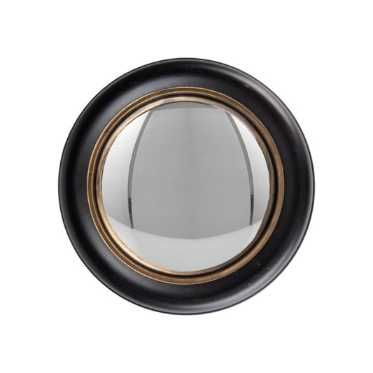 Miroir convexe noir 27 cm