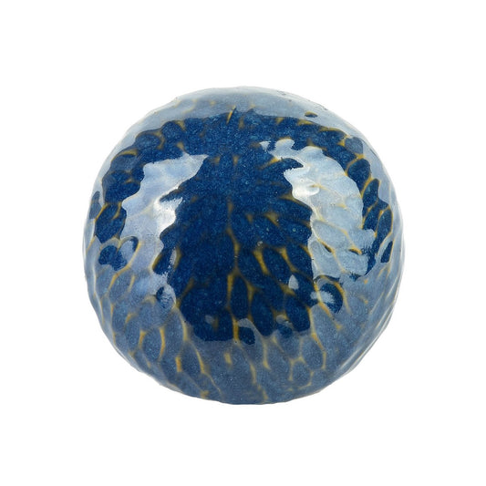 Boule décorative bleue - Taille S