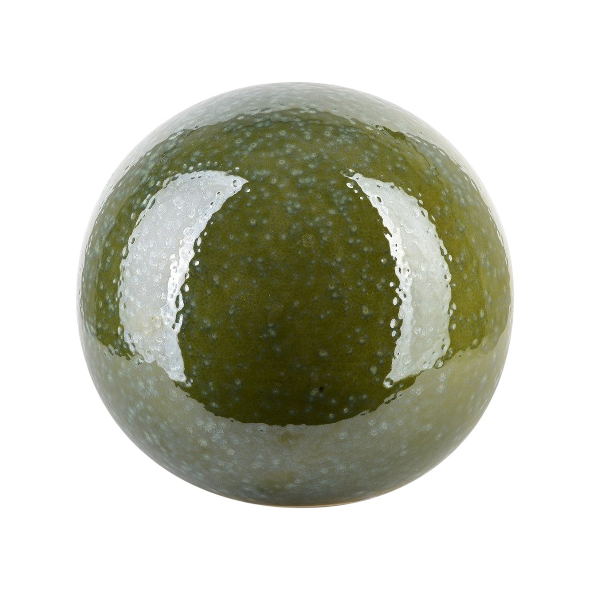 Boule décorative verte - Taille L