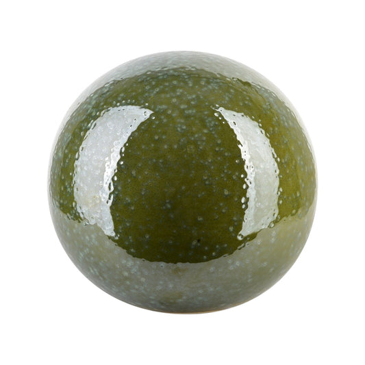 Boule décorative verte - Taille L