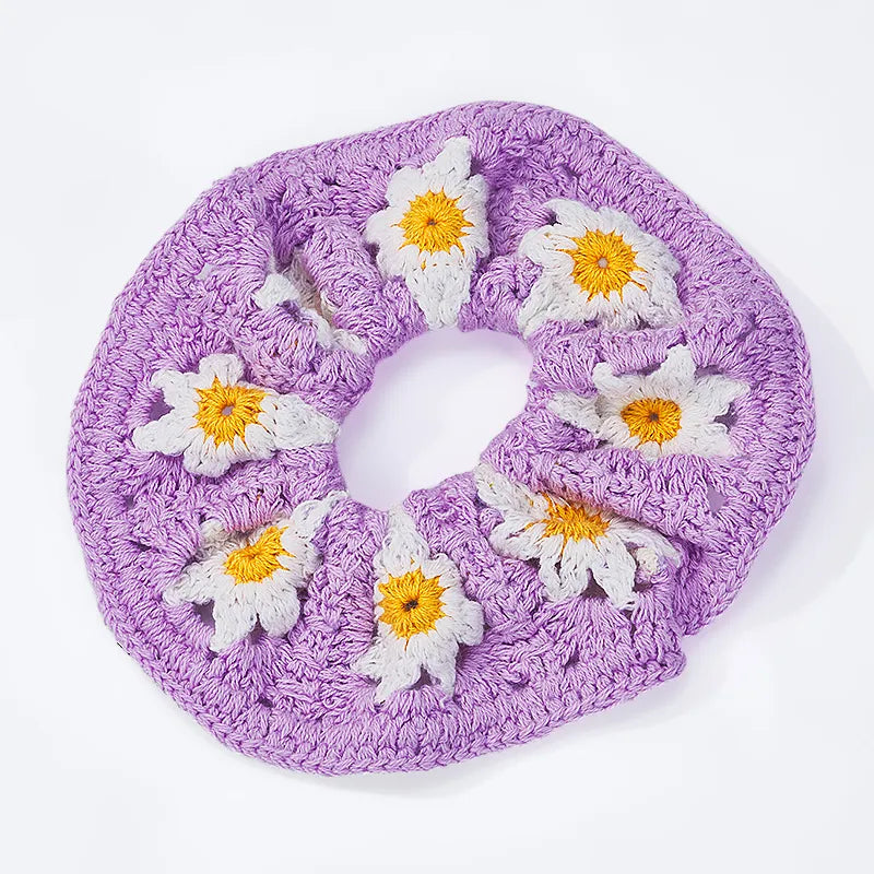 Chouchou 13 cm crochet - Lila