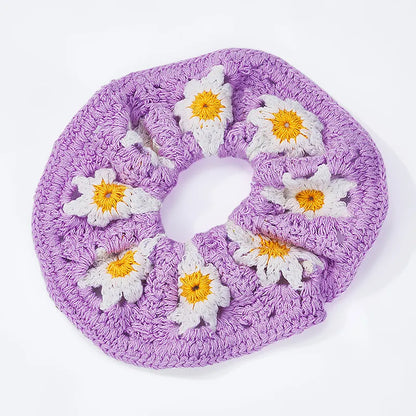 Chouchou 13 cm crochet - Lila