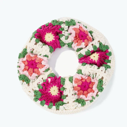 Chouchou 13 cm crochet - Vert