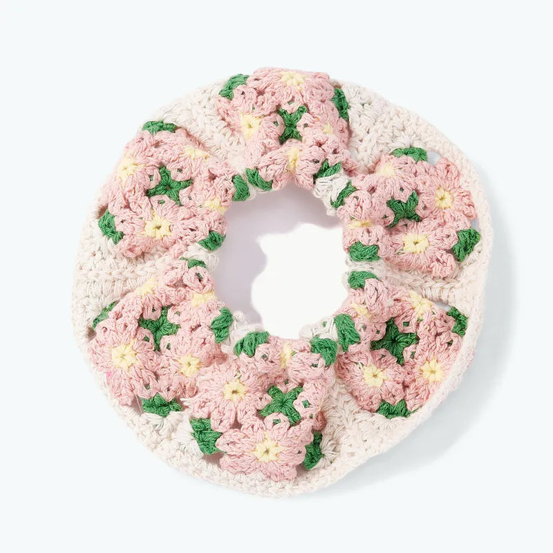 Chouchou 13 cm crochet - Beige