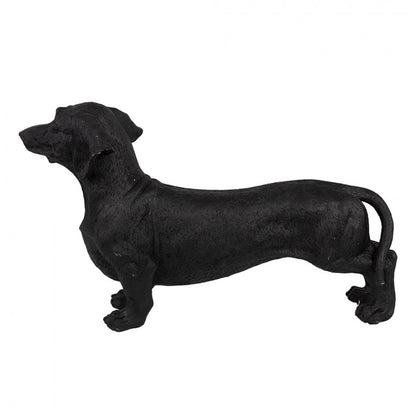Figurine Teckel noir