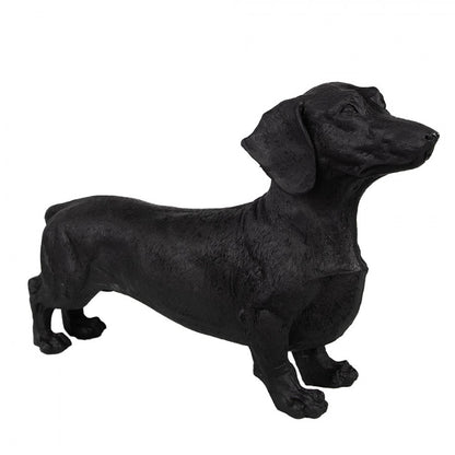 Figurine Teckel noir
