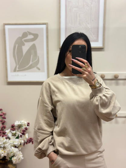 Sweat Stana beige