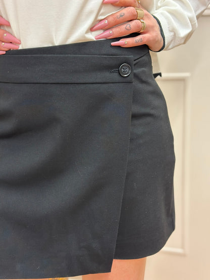 Jupe short Danta noir