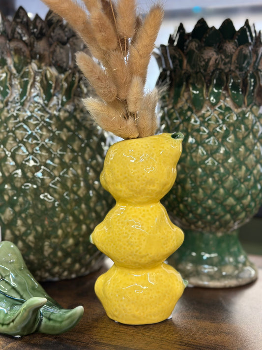 Vase 3 citrons