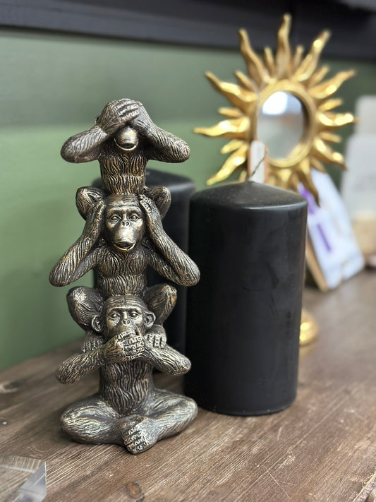 Figurine 3 singes