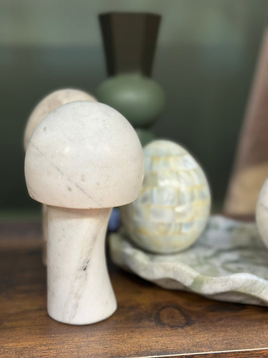Champignon marbre blanc