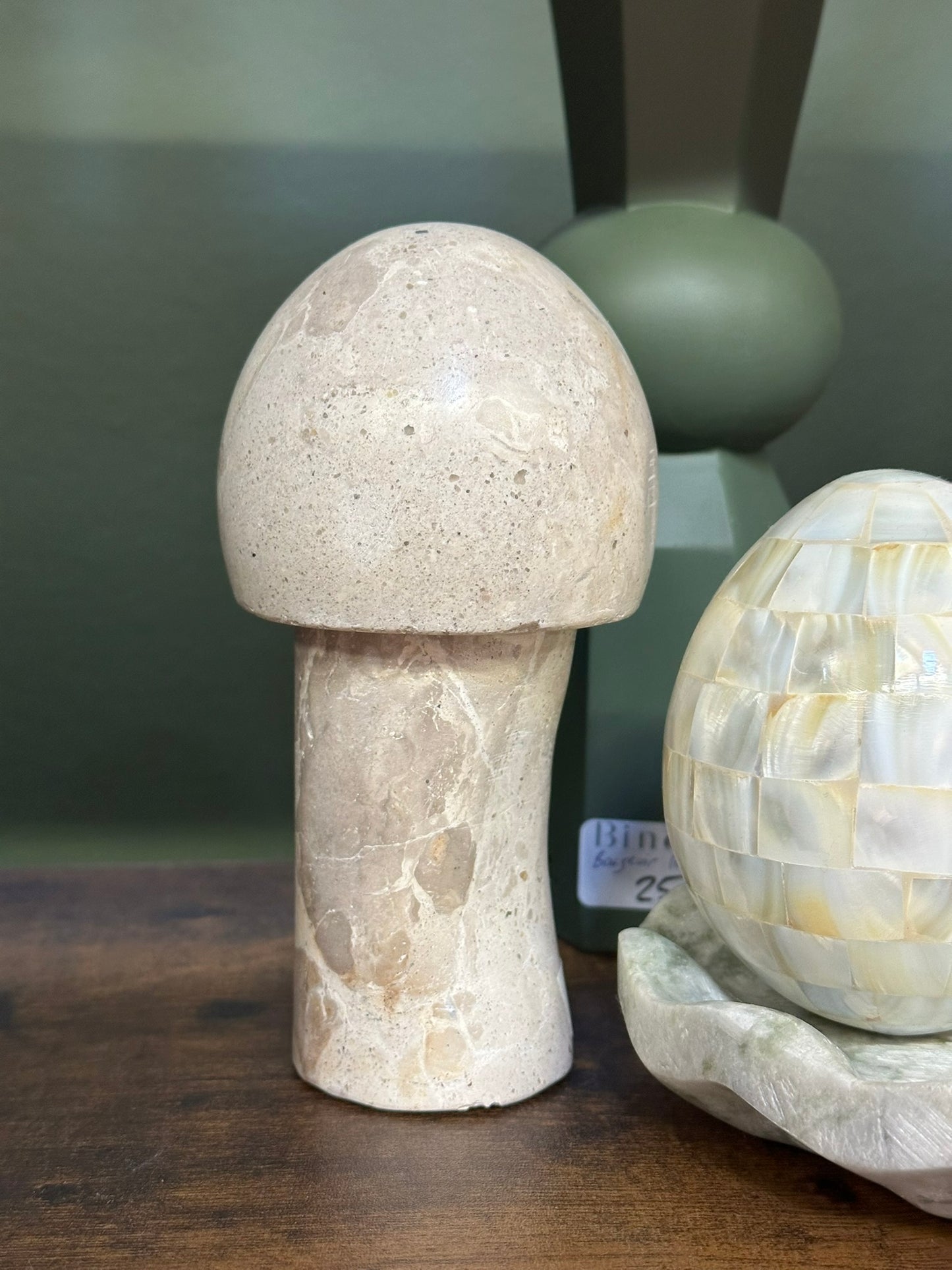 Champignon marbre beige