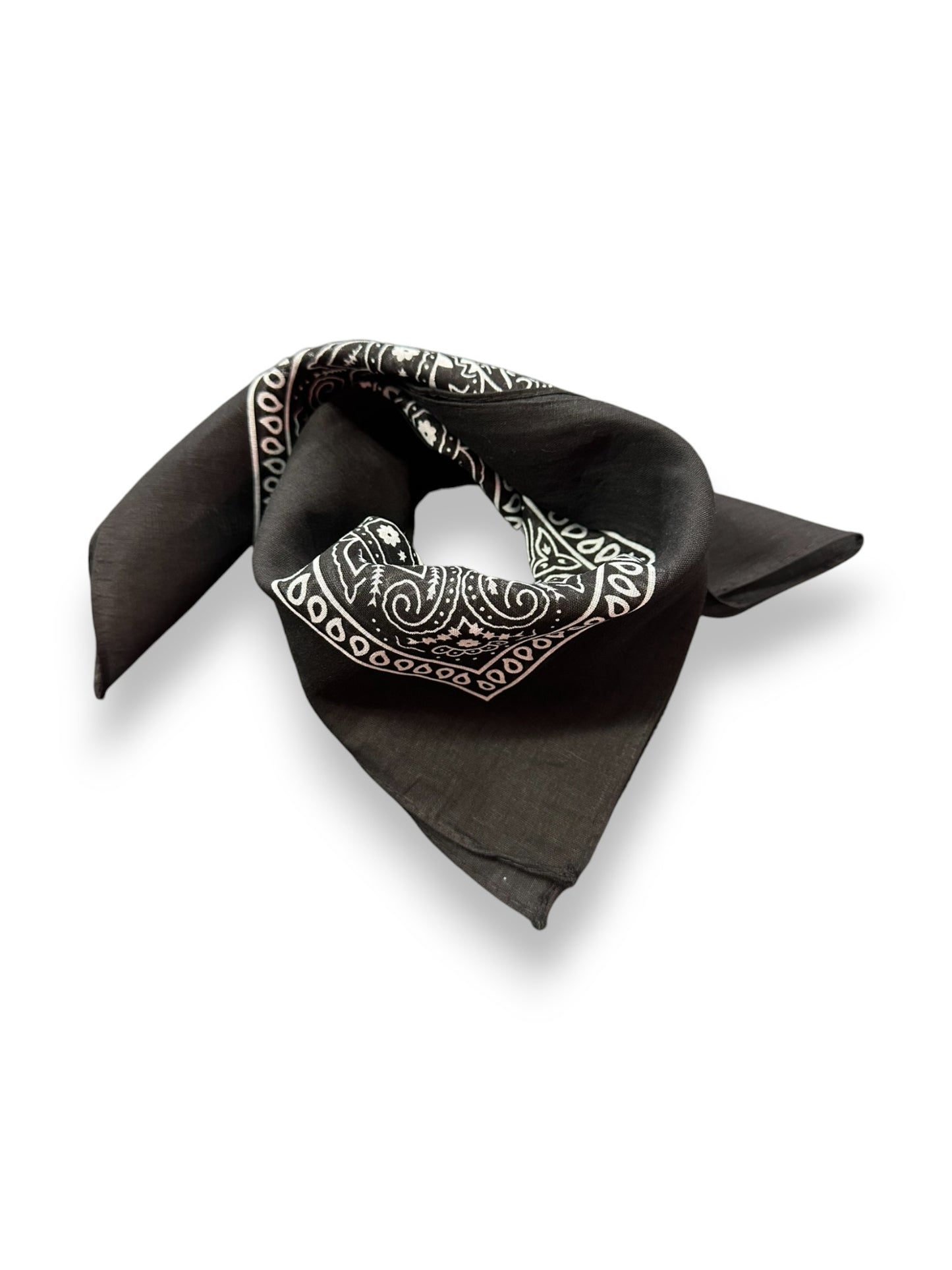 Bandana en coton noir