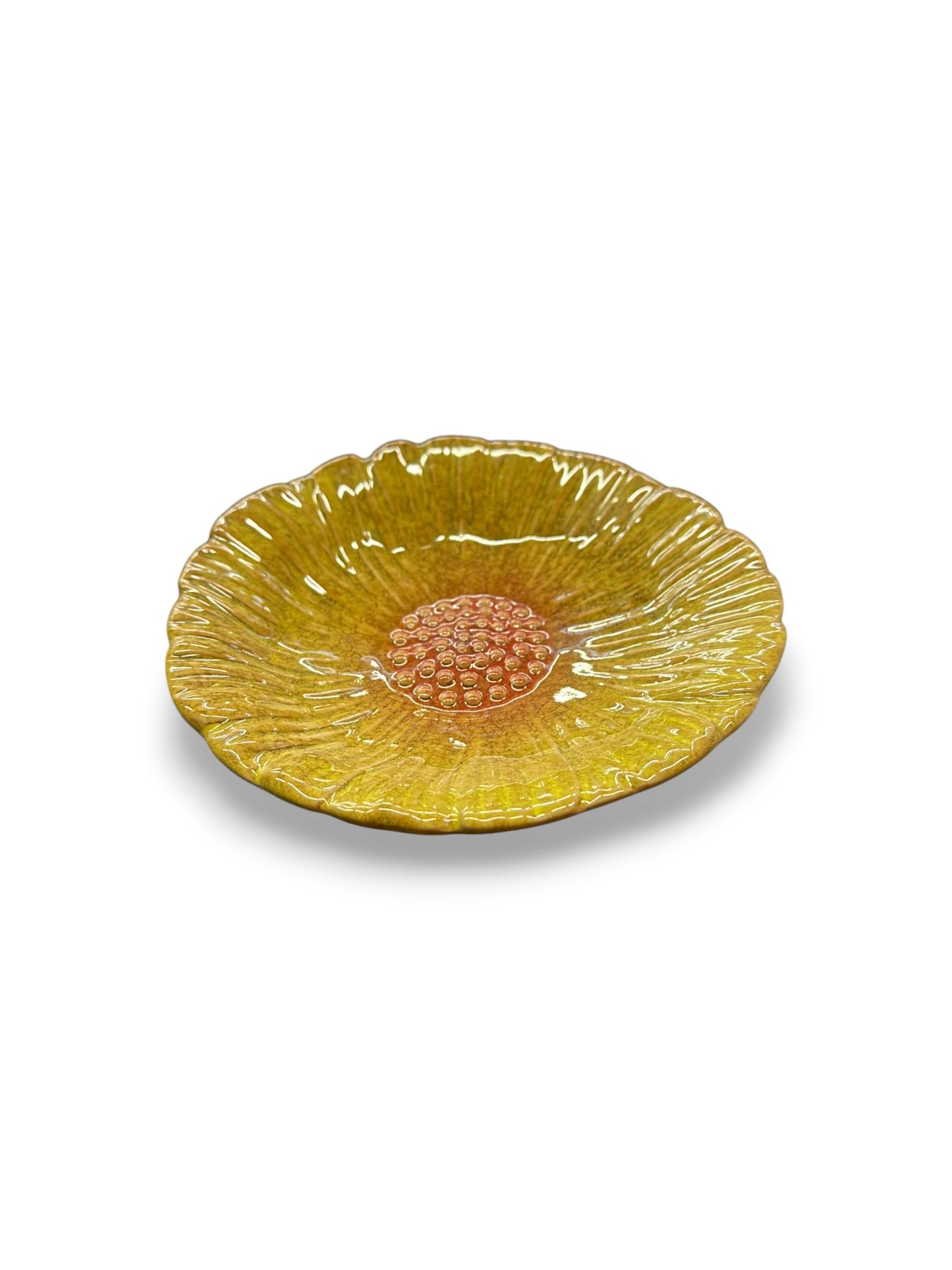 Coupelle fleur jaune