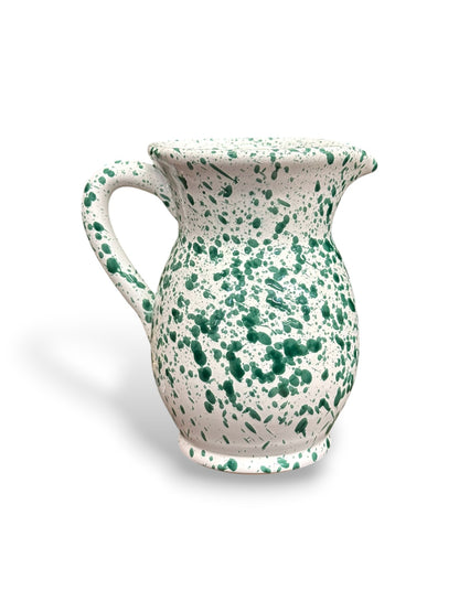 Pichet blanc et vert