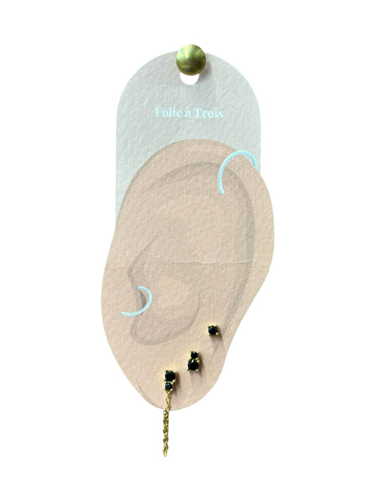 Accumulation 3 boucles noire