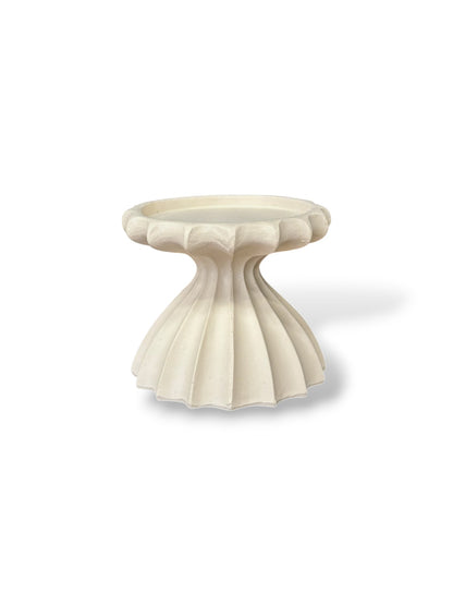 Bougeoir crème Sidoni - Taille S
