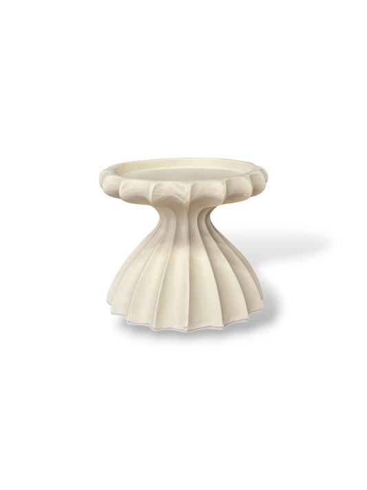 Bougeoir crème Sidoni - Taille S