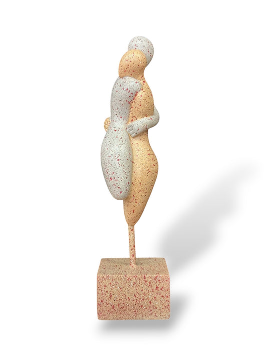 Sculpture abstraite - L'étreinte