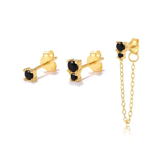 Accumulation 3 boucles noire