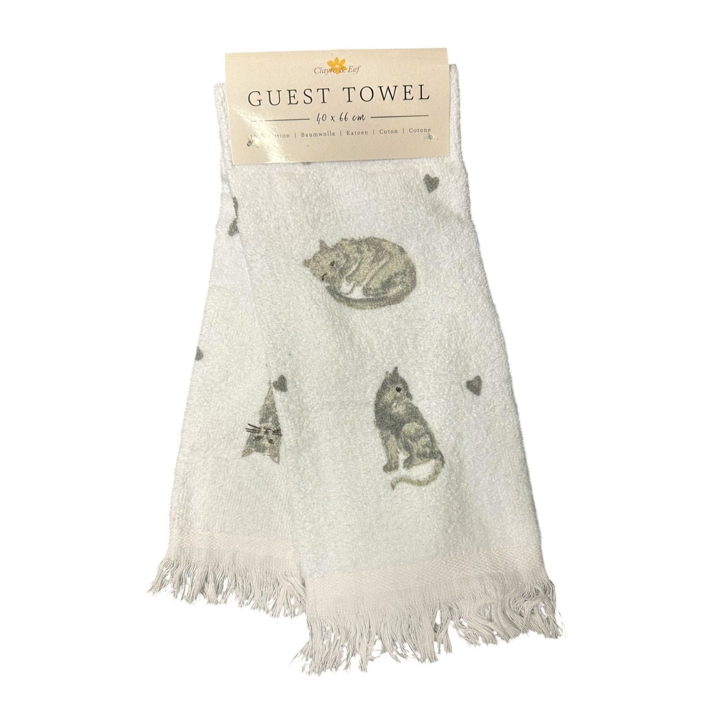 Serviette d'invité 40 x 66 cm - 100% coton