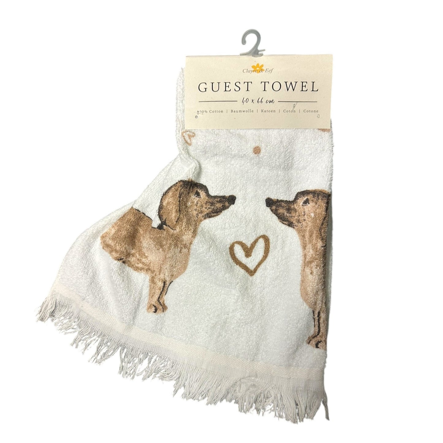 Serviette d'invité 40 x 66 cm - 100% coton