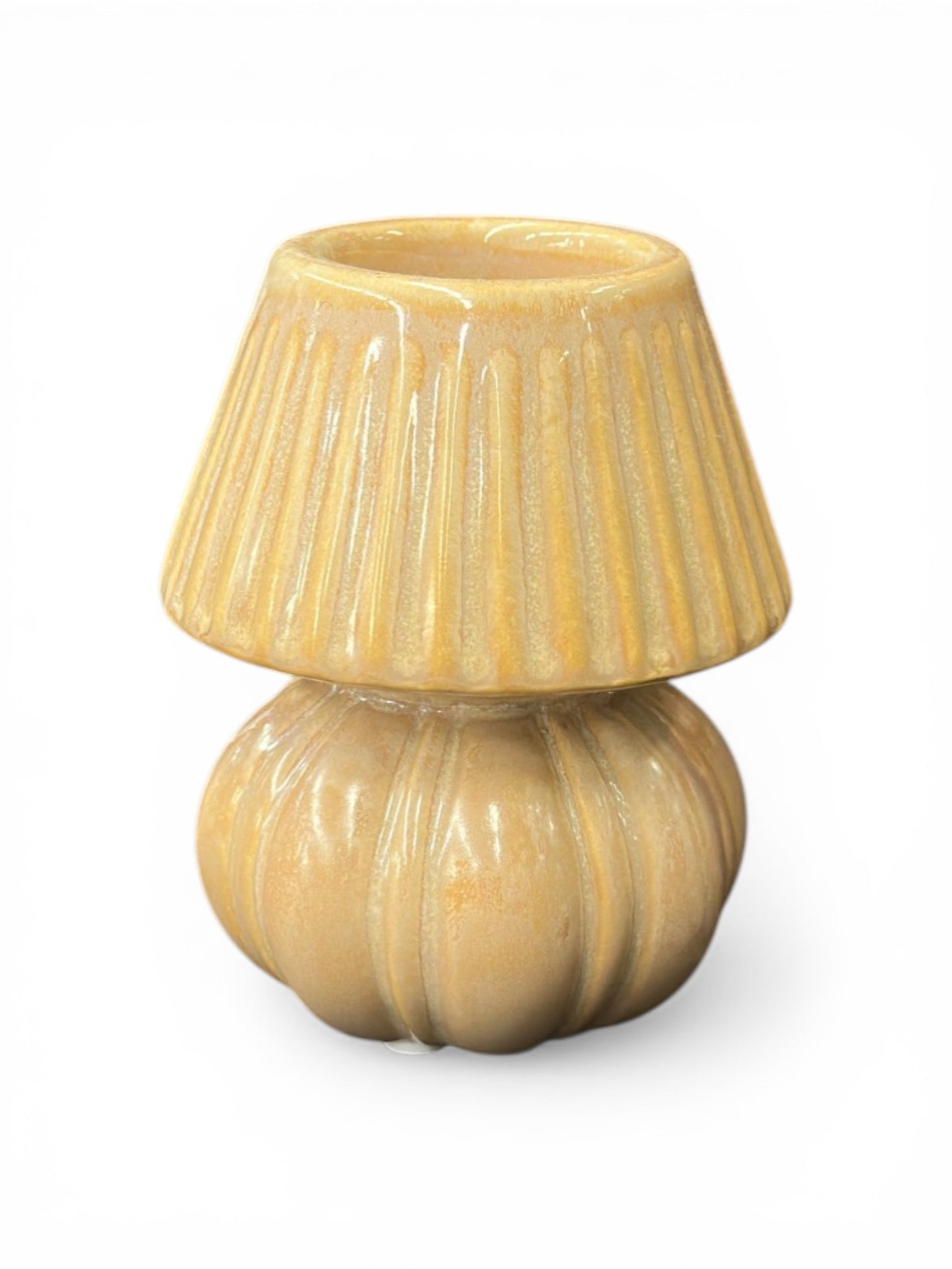 Soliflore beige - forme organique - Taille M