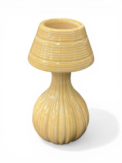 Soliflore beige - forme organique - Taille L