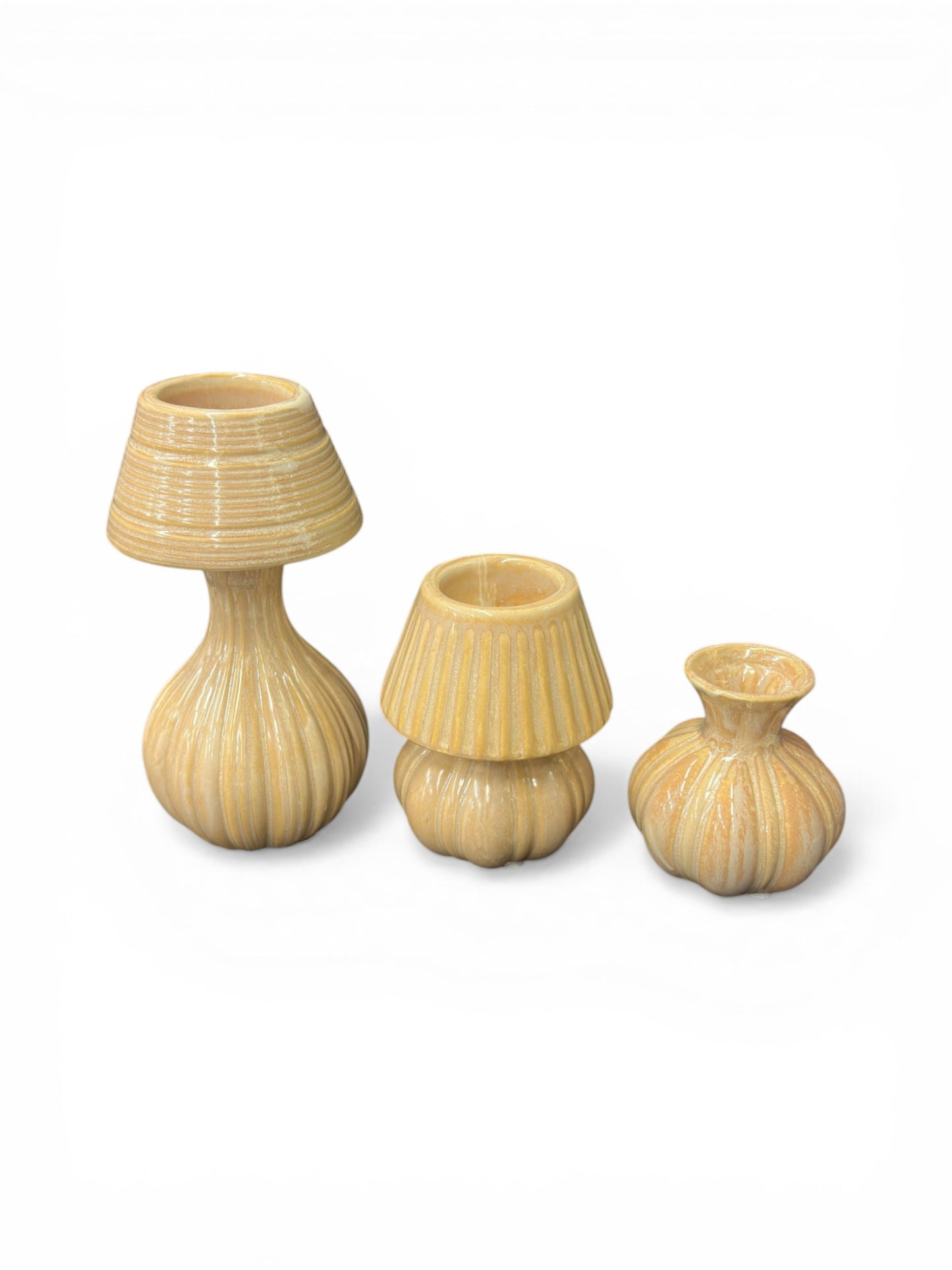 Soliflore beige - forme organique - Taille S