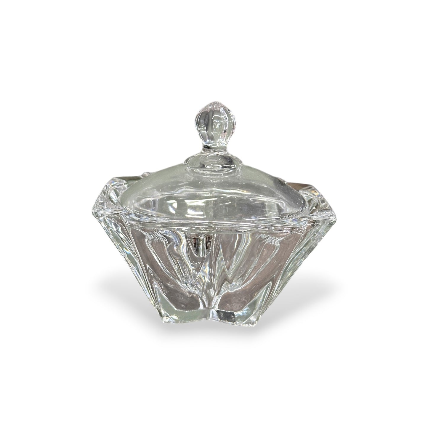 Sucrier en verre - carré
