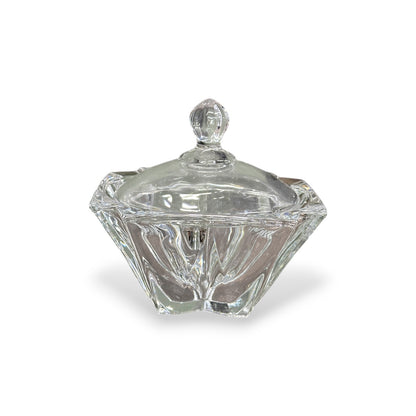 Sucrier en verre - carré