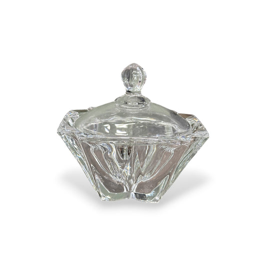Sucrier en verre - carré