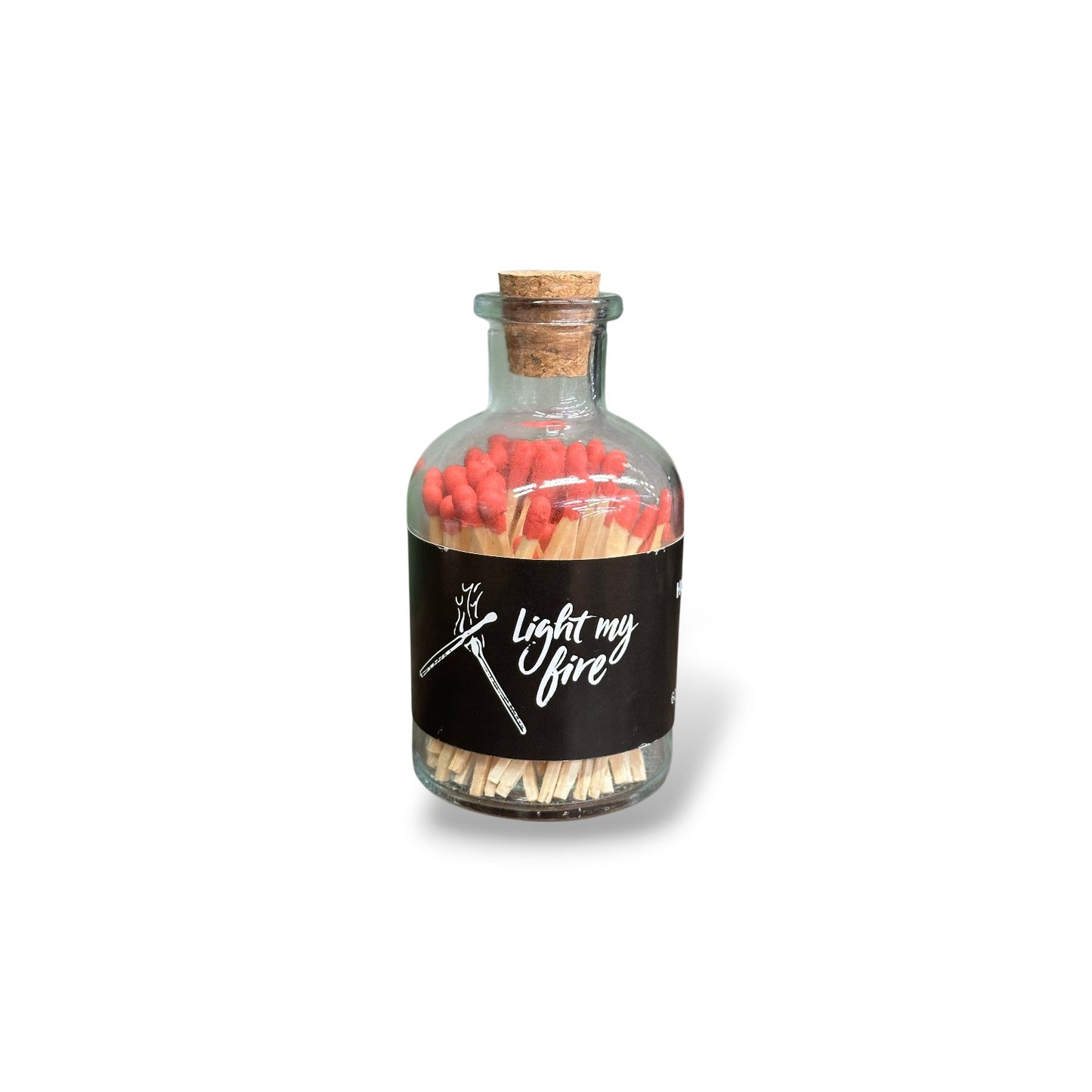 Flacon petites allumettes - Rouge