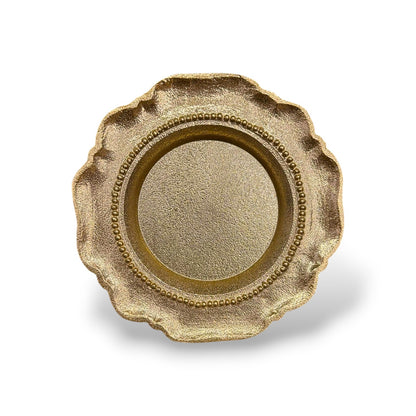 Coupelle dorée ronde - moyenne