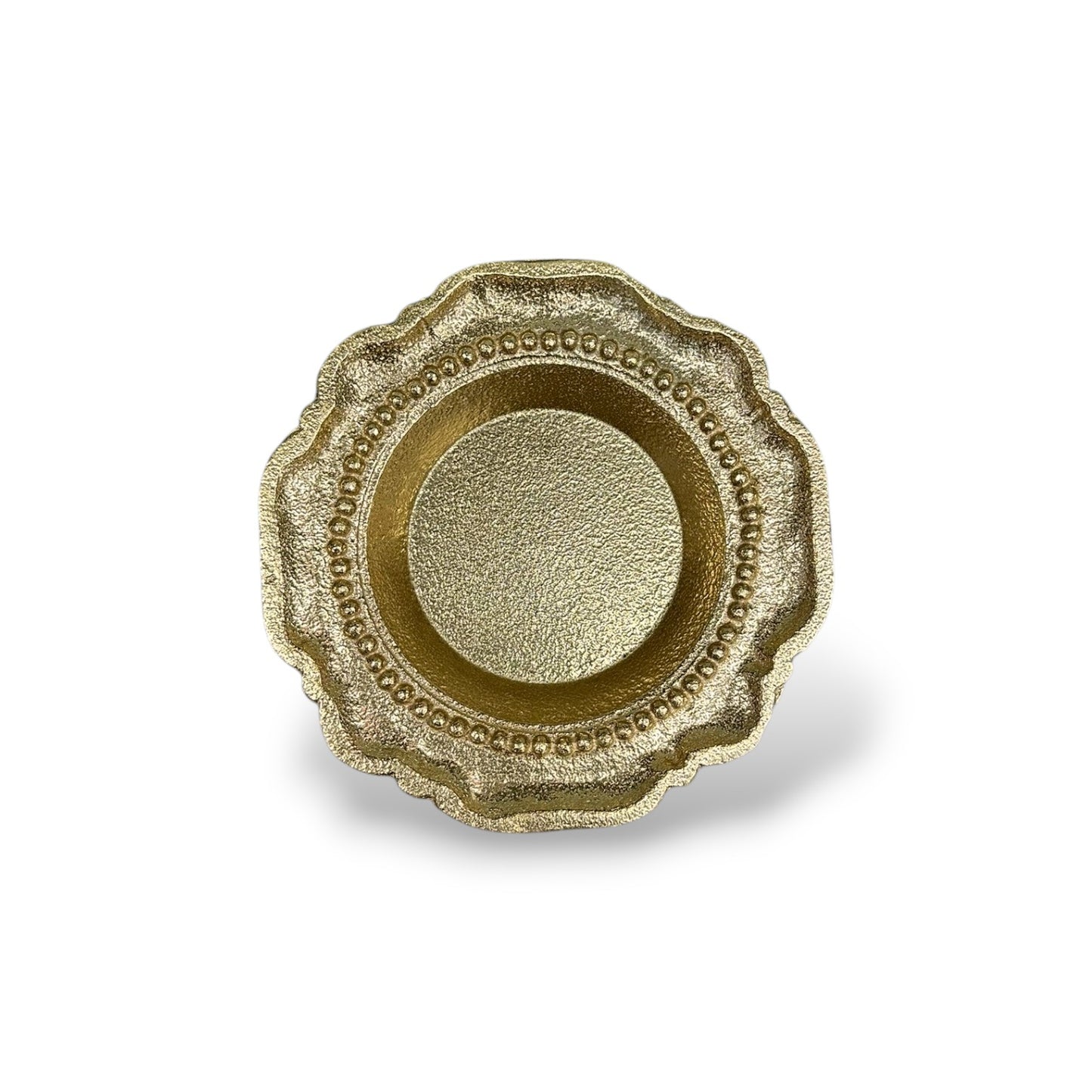 Coupelle dorée ronde - petite