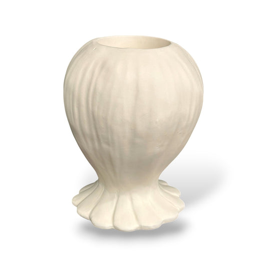 Bougeoir coquille écru - Format haut