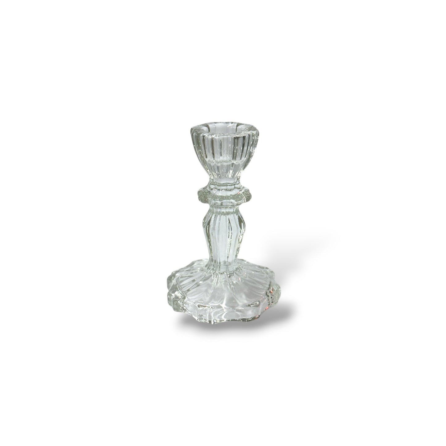 Bougeoir en verre - petit modèle