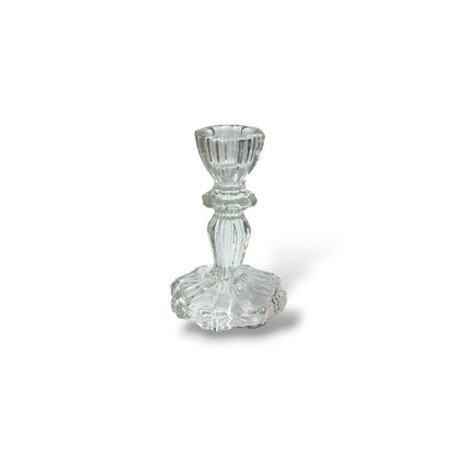 Bougeoir en verre - petit modèle